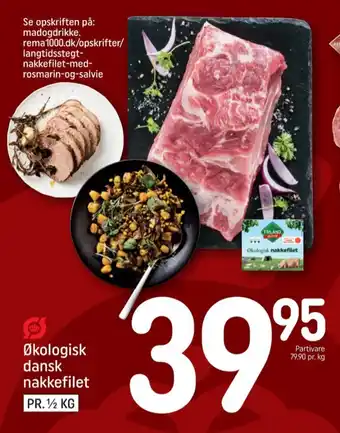 REMA 1000 Friland økologi nakkefilet tilbud