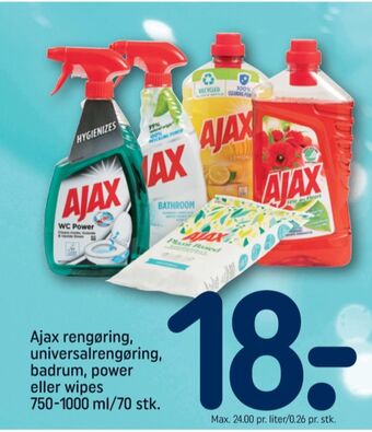 REMA 1000 Ajax rengøring - universal tilbud