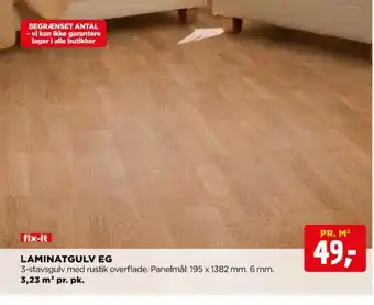 Fix-it laminatgulv