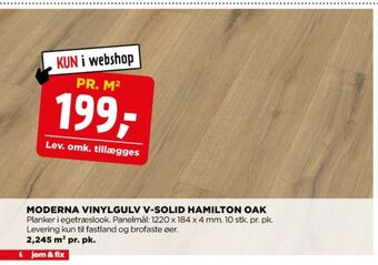 jem & fix Ukendt vinylgulv tilbud