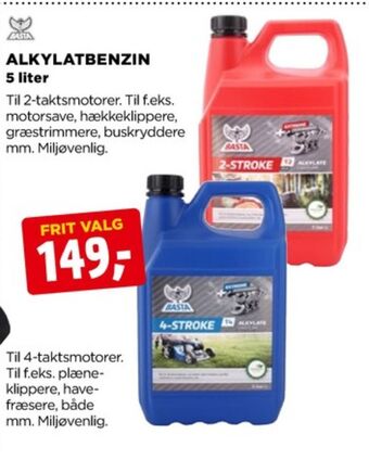 jem & fix Basta benzin tilbud