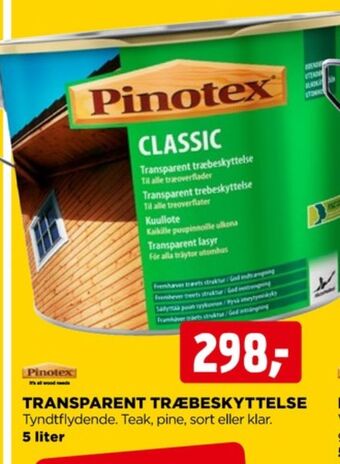 jem & fix Pinotex træbeskyttelse tilbud