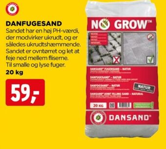 jem & fix Dansand fugesand tilbud