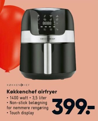 Bilka Køkkenchef airfryer tilbud