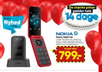 Bilka Nokia 2660 4g tilbud