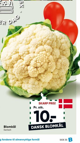 Bilka Blomkål tilbud