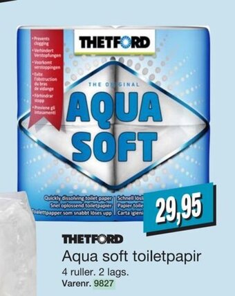 Harald Nyborg Aqua Soft Toiletpapir tilbud
