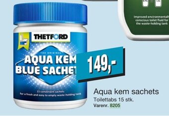 Harald Nyborg Aqua Kem Sachets tilbud