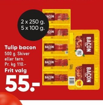 Bilka Tulip Bacon tilbud