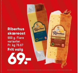 Bilka Riberhus skæreost tilbud