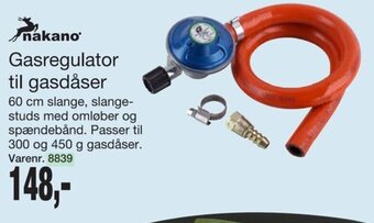 Harald Nyborg Gasregulator til Gasdåser tilbud