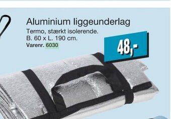 Harald Nyborg Aluminium Liggeunderlag tilbud