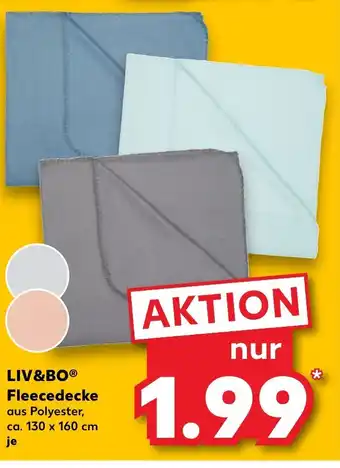 Kaufland Liv&Bo Fleecedecke tilbud