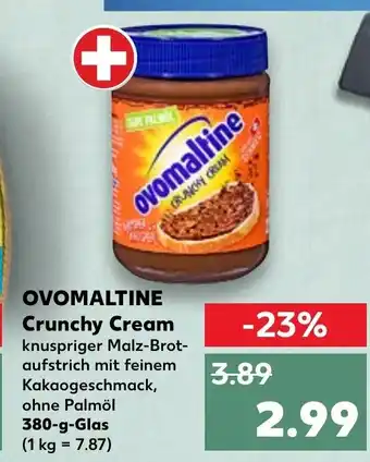 Kaufland Ovomaltine Crunchu Cream tilbud