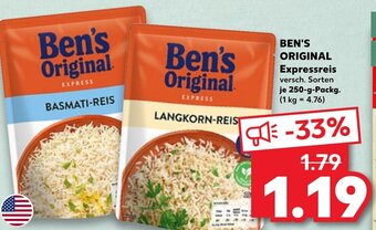 Kaufland Ben's Original Expressreis tilbud