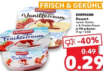 Kaufland DE Ehrmann Dessert tilbud