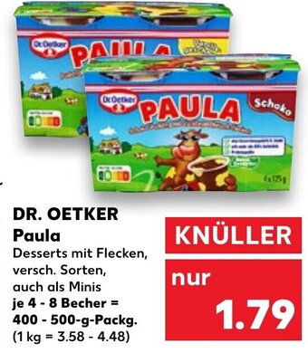 Kaufland Dr.Oetker Paula tilbud