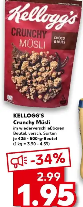 Kellogg's Crunchy müsli