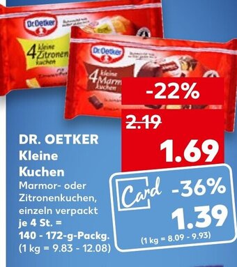 Kaufland DE Dr.Oetker Kleine Kuchen tilbud