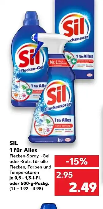 Kaufland Sil 1 Für Alles tilbud