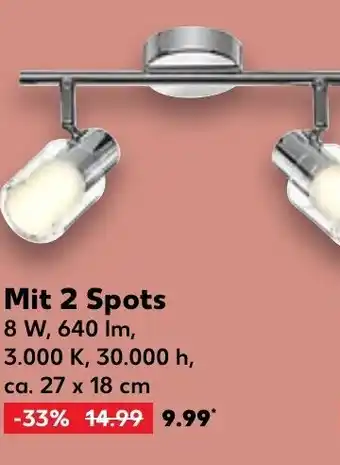 Mit 2 Spots