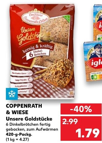 Kaufland DE Coppenrath & Wiese Unsere Goldstücke tilbud
