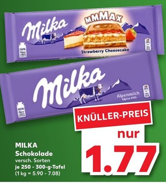 Kaufland Milka Schokolade tilbud