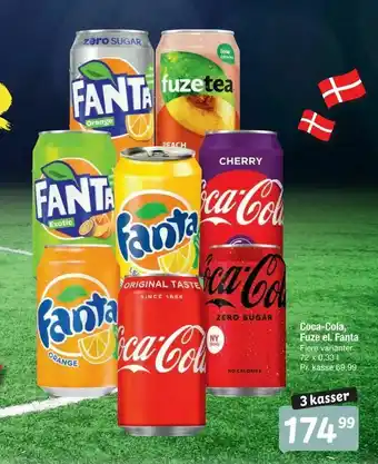 Fakta Tyskland Coca-Cola, Fuze el. Fanta tilbud