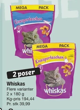 Fakta Tyskland Whiskas tilbud