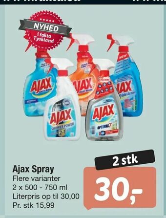 Fakta Tyskland Ajax Spray tilbud