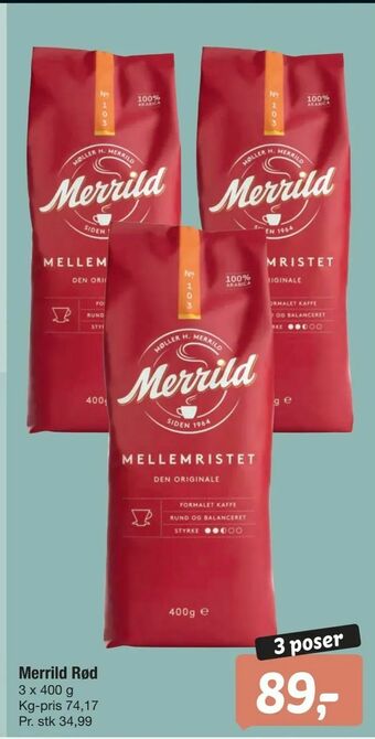 Fakta Tyskland Merrild Rød tilbud