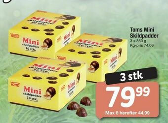 Fakta Tyskland Toms Mini Skildpadder tilbud