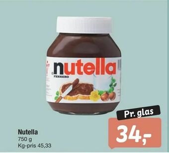 Fakta Tyskland Nutella tilbud