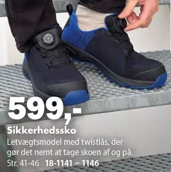 Biltema Sikkerhedssko tilbud