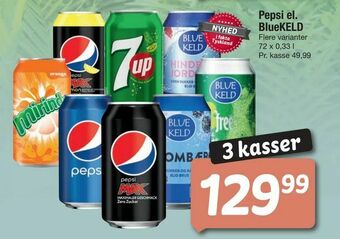 Fakta Tyskland Pepsi el. BlueKELD tilbud