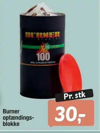 Burner optændings blokke