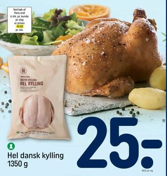 REMA 1000 Hel dansk kylling tilbud