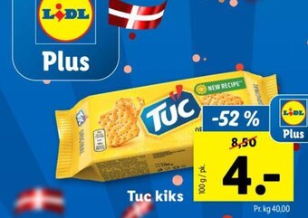 Lidl Tuc kiks tilbud