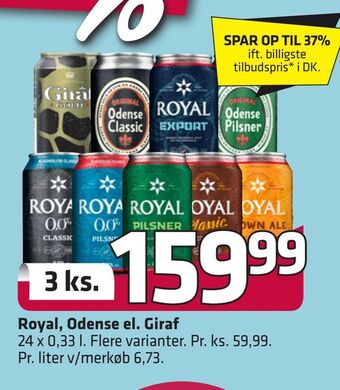 Fleggaard Royal, odense el. giraf tilbud