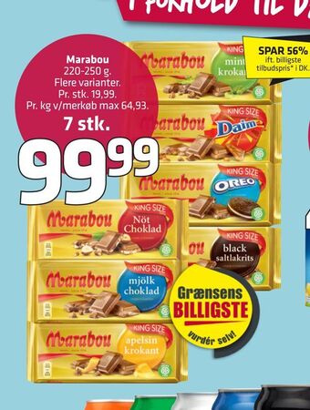 Fleggaard Marabou tilbud