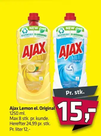 Fleggaard Ajax lemon el. original tilbud