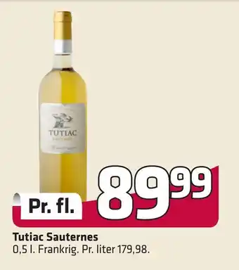 Fleggaard Tutiac sauternes tilbud