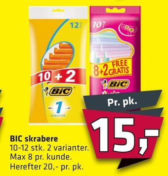 Fleggaard Bic skrabere tilbud