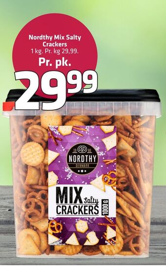 Fleggaard Nordthy mix salty crackers tilbud
