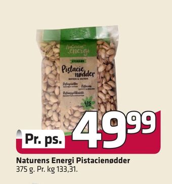 Fleggaard Naturens energi pistacienødder tilbud
