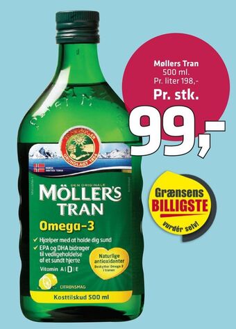 Fleggaard Møllers tran tilbud