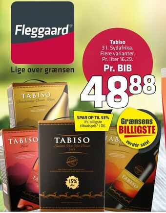 Fleggaard Tabiso tilbud