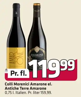Fleggaard Colli morenici amarone el. antiche terre amarone tilbud
