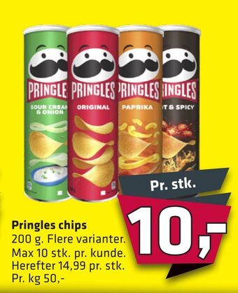 Fleggaard Pringles chips tilbud