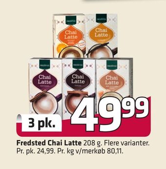 Fredsted chai latte